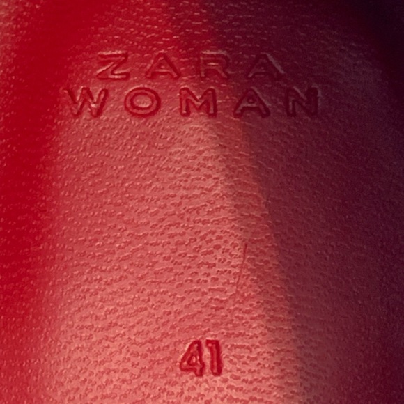 NWOT Zara black patent booties. Bring on the Spring Rain! - Picture 10 of 10